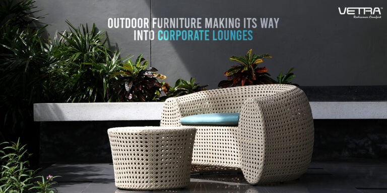 Outdoor Furniture Making Its Way Into Corporate Lounges