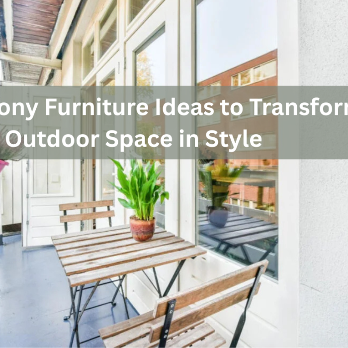 balcony furniture